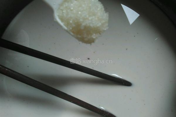 葛粉粥的做法图解2