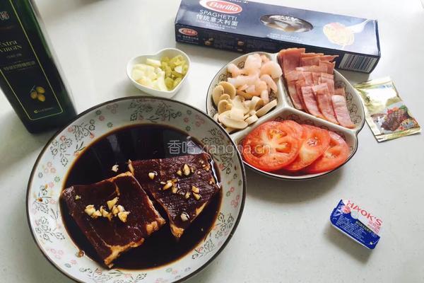 香煎牛排意面的做法图解1