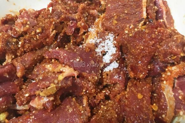 粉蒸麻辣牛肉（排骨）的做法图解4
