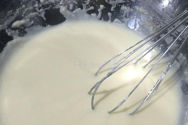 輕乳酪蛋糕的做法图解3