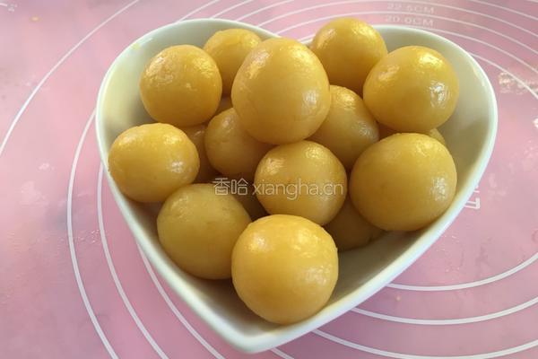 奶黄馅的做法图解16
