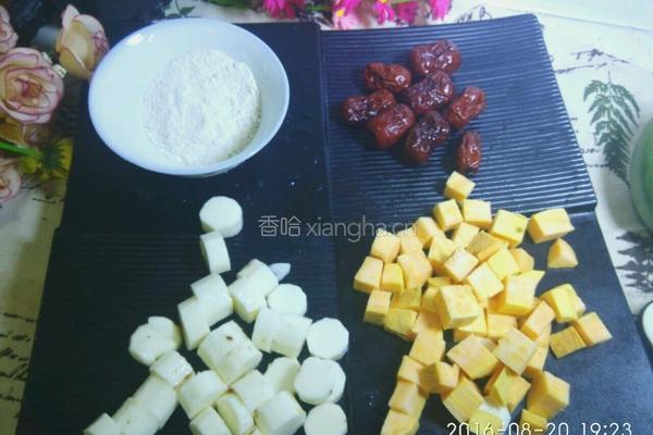 茯苓山药粥的做法图解3