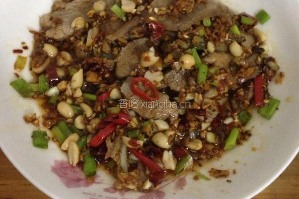 凉拌麻辣猪舌 的做法图解11