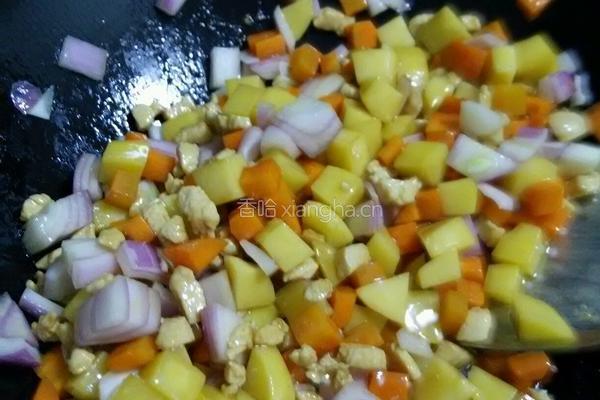 咖喱鸡肉饭的做法图解7