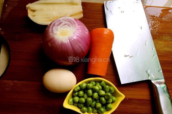 洋葱圈蛋饼的做法图解1