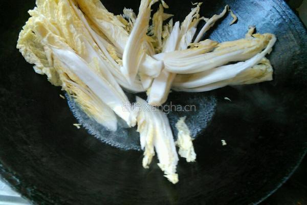 粉丝娃娃菜的做法图解3