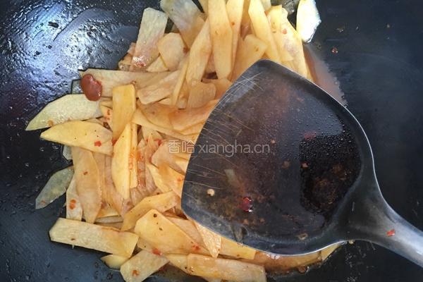 酸辣土豆片的做法图解7