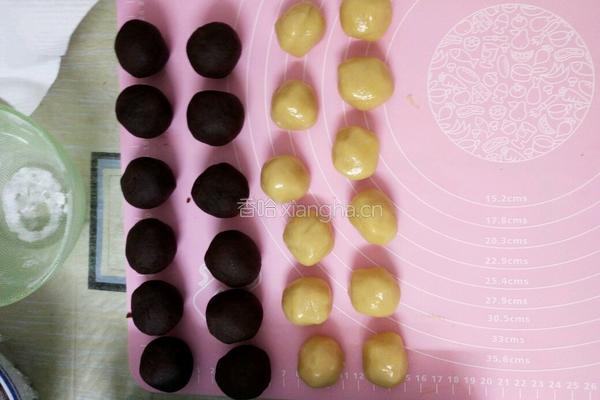 红豆馅广式月饼的做法图解6