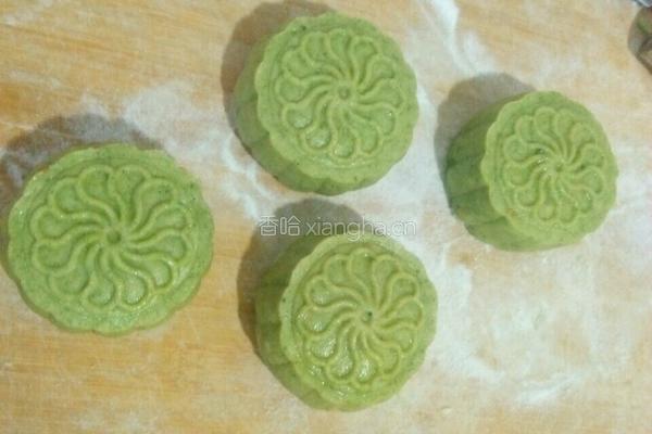 翡翠月饼的做法图解12