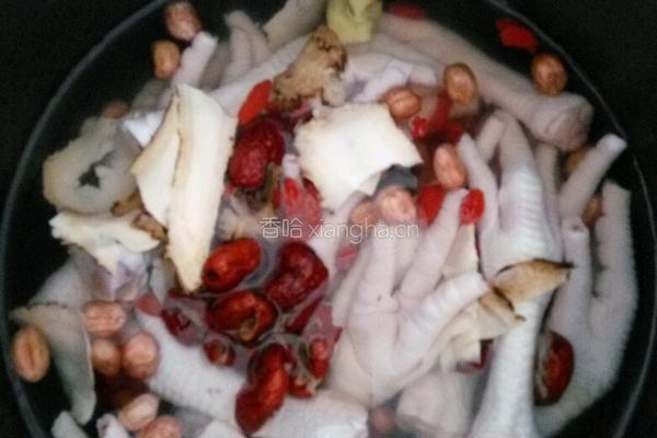 当归药材鸡脚的做法图解5