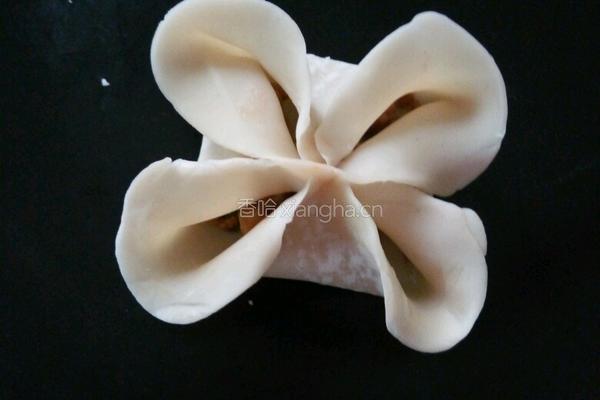 五色花蒸饺的做法图解6
