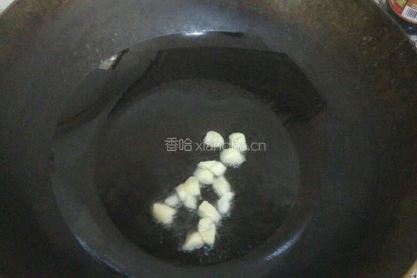 香肠炒青菜的做法图解3