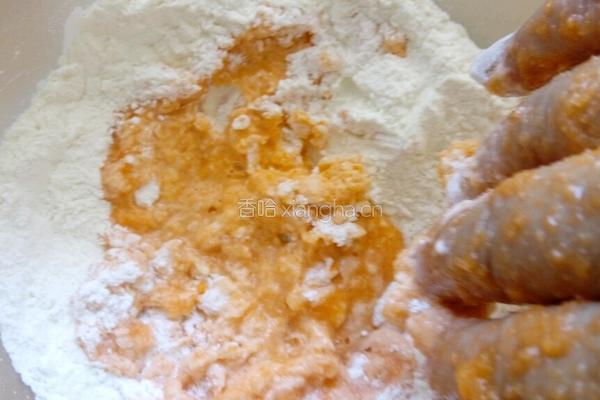 牛肉鲜虾水饺的做法图解2