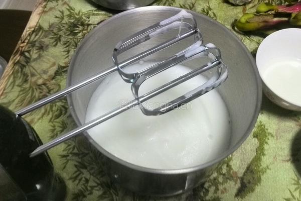 可可戚风蛋糕6寸的做法图解2