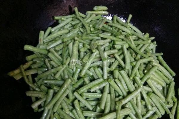 辣子豇豆的做法图解4