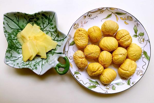 红薯栗子糖水的做法图解2
