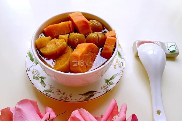 红薯栗子糖水的做法图解6