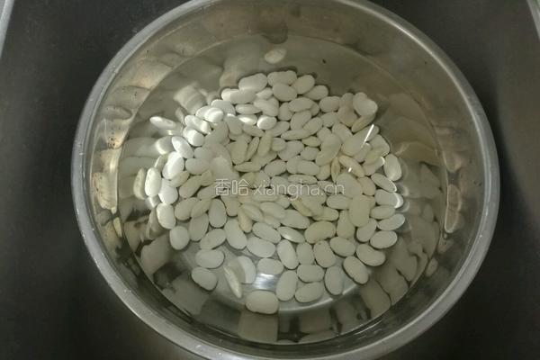 白芸豆馅的做法图解2
