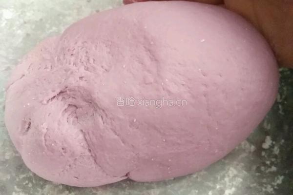 水彩饺子――紫薯和胡萝卜的做法图解4