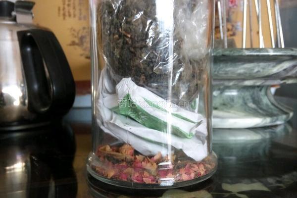 四季养生自制冰块加花茶（也可以加其它饮品的做法图解1