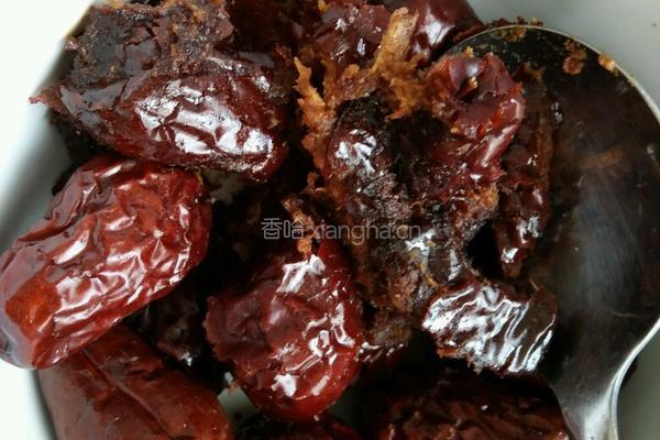 枣泥月饼馅的做法图解2