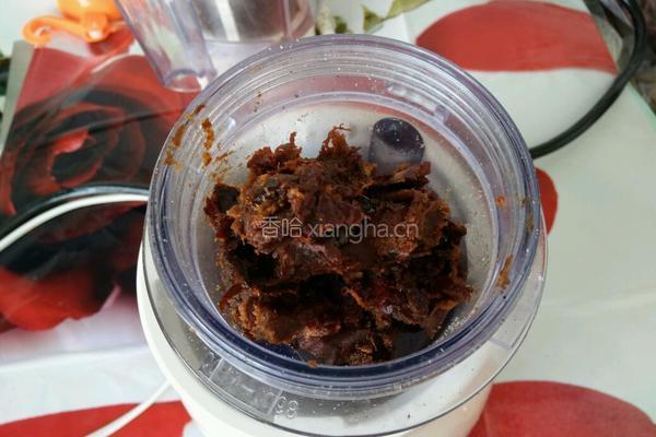 枣泥月饼馅的做法图解4