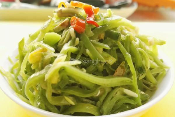 辣炒扁豆的做法图解7