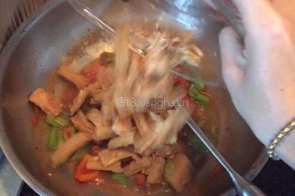 红烧腐竹的做法图解15