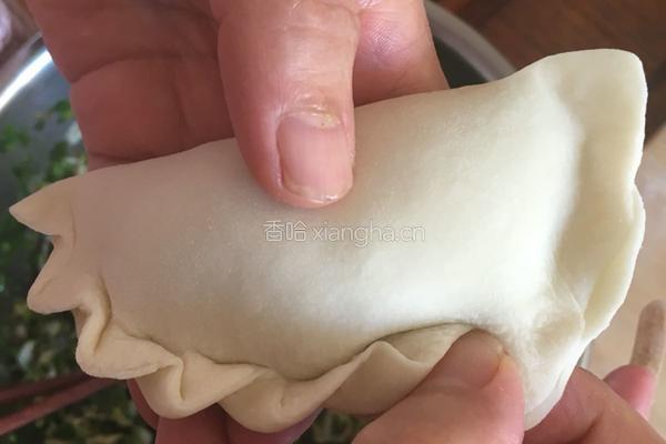 香煎韭菜盒子的做法图解25