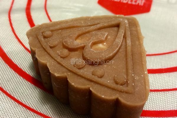 可可冰皮月饼的做法图解9