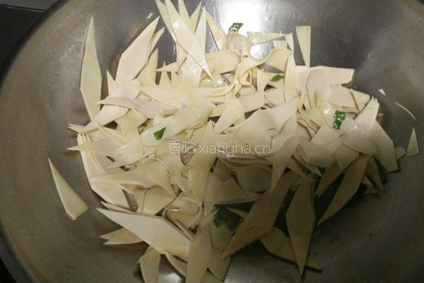 青椒干豆腐的做法图解5