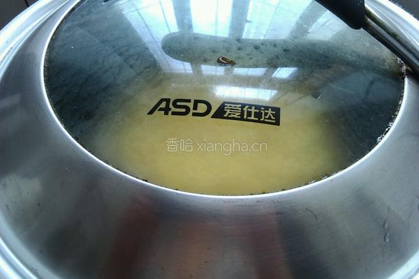 低糖芝麻绿豆馅的做法图解3