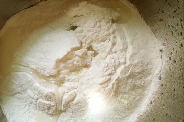 奶黄馅冰皮月饼的做法图解2