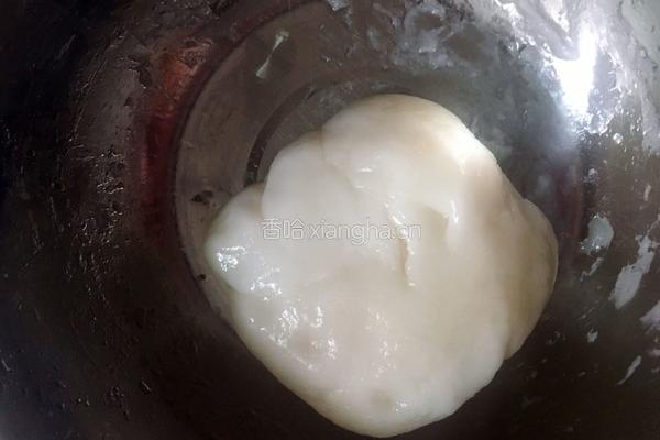 奶黄馅冰皮月饼的做法图解4