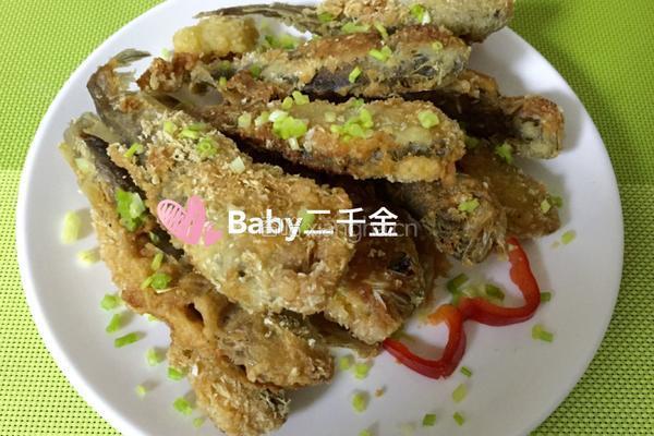 酥煎小黄鱼+番茄酱的做法图解11