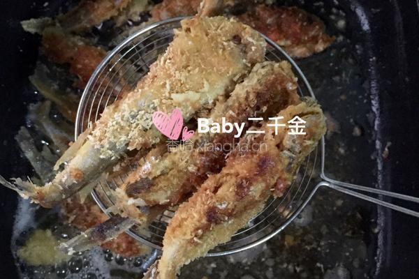 酥煎小黄鱼+番茄酱的做法图解10