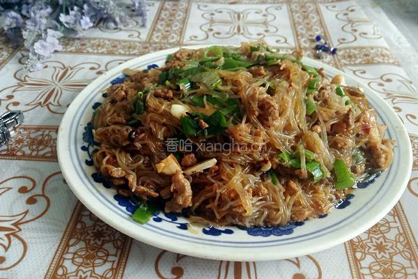 蚂蚁上树的做法图解10
