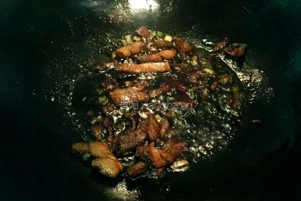 青菜肉丝面的做法图解2