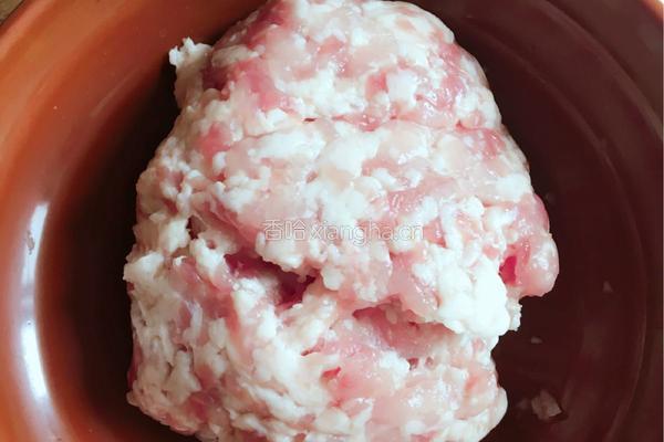 茄子肉饺子的做法图解3