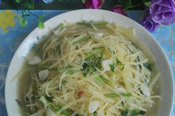 醋溜土豆丝的做法图解5