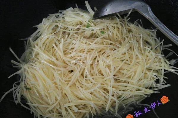 醋溜土豆丝的做法图解4