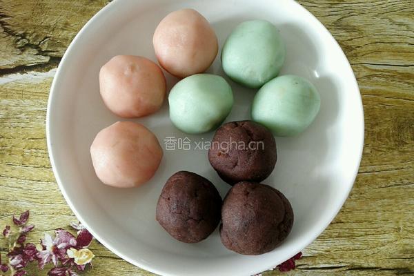 果味冰皮月饼的做法图解2