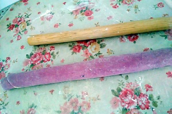 彩色花卷的做法图解9