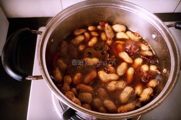 水煮五香花生的做法图解7