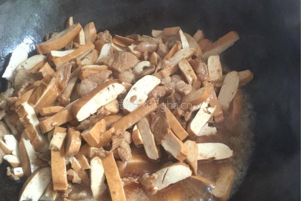 肉炒豆干的做法图解7