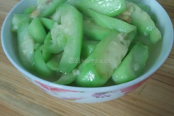 清炒八棱瓜的做法图解7