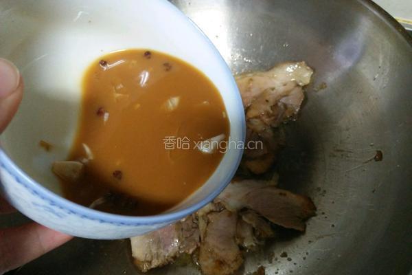 蒜末回锅肉的做法图解7