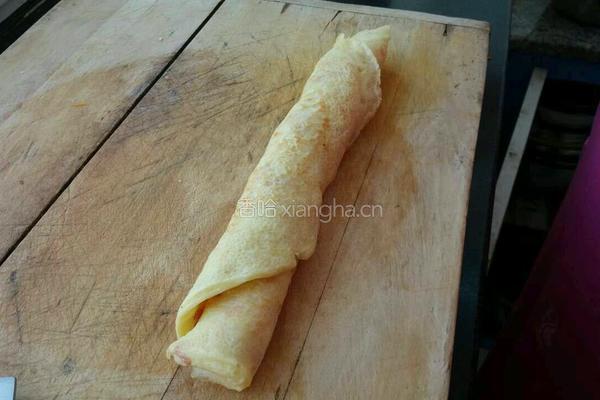沙拉鸡蛋饼的做法图解12