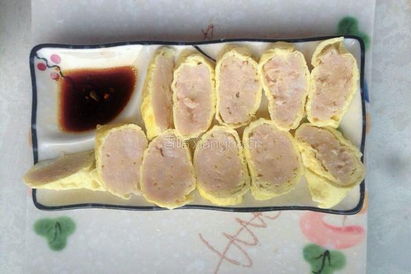 鸡蛋肉卷的做法图解8