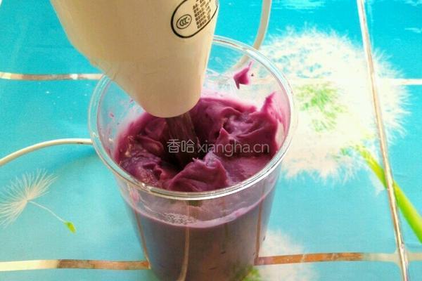 紫薯饼(南瓜饼一样的做法)的做法图解3